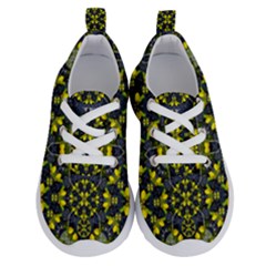 Fresh Clean Spring Flowers In Floral Wreaths Running Shoes by pepitasart
