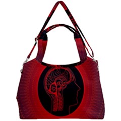 Artificial Intelligence Brain Think Double Compartment Shoulder Bag by Sudhe