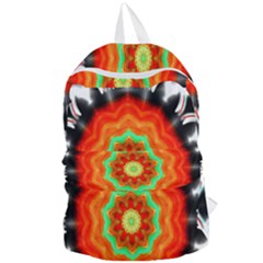Abstract Kaleidoscope Colored Foldable Lightweight Backpack