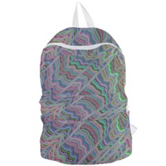 Psychedelic Background Foldable Lightweight Backpack