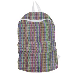Psychedelic Background Wallpaper Foldable Lightweight Backpack