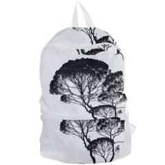 Silhouette Photo Of Trees Foldable Lightweight Backpack