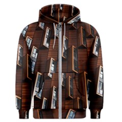 Abstract Architecture Building Business Men s Zipper Hoodie by Sudhe