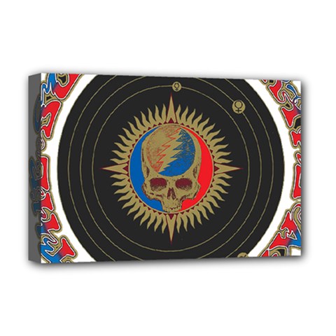 The Grateful Dead Deluxe Canvas 18  X 12  (stretched)