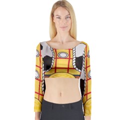 Woody Toy Story Long Sleeve Crop Top by Sudhe