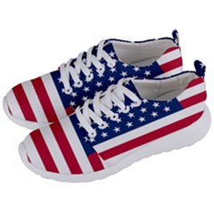 American Flag Men s Lightweight Sports Shoes by Valentinaart