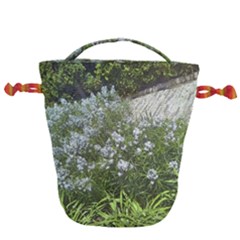 Lurie Garden Amsonia Drawstring Bucket Bag by Riverwoman