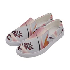 Memo Foral Women s Canvas Slip Ons