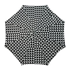 Optical Illusion Illusion Black Golf Umbrellas