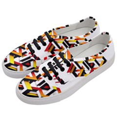 Maze Illusion Drawing Vector Women s Classic Low Top Sneakers by Pakrebo