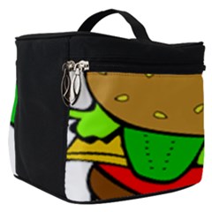 Hamburger Cheeseburger Fast Food Make Up Travel Bag (small) by Sudhe