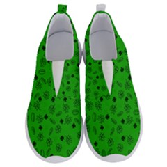 St Patricks Day Pattern No Lace Lightweight Shoes by Valentinaart