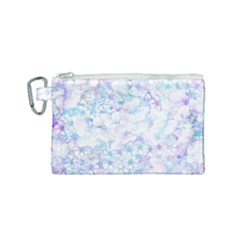 Blossom In A Hundred - Canvas Cosmetic Bag (small) by WensdaiAmbrose