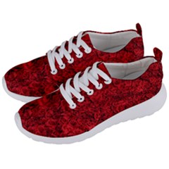Rose Roses Flowers Red Valentine Men s Lightweight Sports Shoes