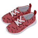 Funny Bacon Slices Pattern infidel vintage red meat background  Running Shoes View2