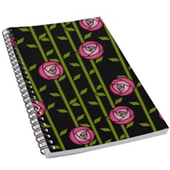 Abstract Rose Garden 5 5  X 8 5  Notebook