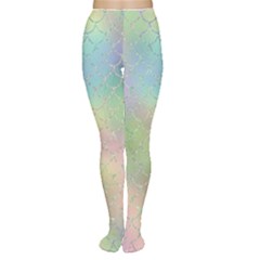 Pastel Mermaid Sparkles Tights by retrotoomoderndesigns