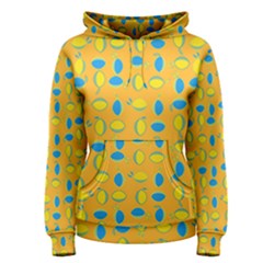 Lemons Ongoing Pattern Texture Women s Pullover Hoodie by Mariart