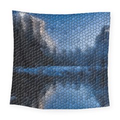 Mountain Glass Square Tapestry (large) by snowwhitegirl