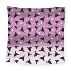 Deer Dots Ombre Square Tapestry (large)