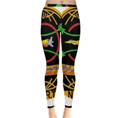 Nohed Hostage Rescue Team Badges Inside Out Leggings