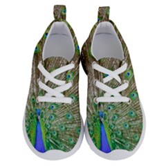 Peacock Color Bird Colorful Running Shoes
