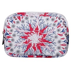 Flaming Sun Abstract Make Up Pouch (small) by okhismakingart