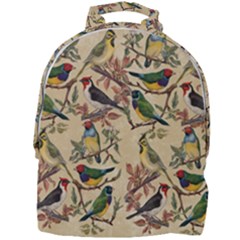 Vintage Birds Mini Full Print Backpack by Valentinaart