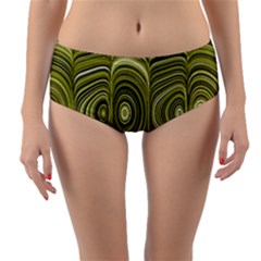 Electric Field Art Xxxiii Reversible Mid-waist Bikini Bottoms by okhismakingart