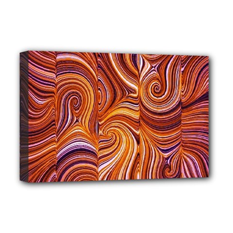 Electric Field Art Liii Deluxe Canvas 18  X 12  (stretched) by okhismakingart