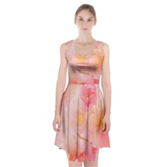 Wonderful Floral Design, Soft Colors Racerback Midi Dress by FantasyWorld7