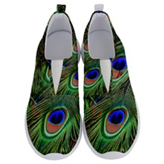 Peacock Feathers No Lace Lightweight Shoes by snowwhitegirl