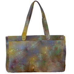 Abstract: Candle And Nail Polish Canvas Work Bag by okhismakingart