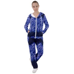 Queen Annes Lace In Blue Women s Tracksuit by okhismakingart
