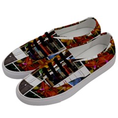 Floral Collage Men s Classic Low Top Sneakers by okhismakingart