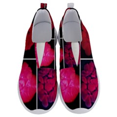 Geranium Collage No Lace Lightweight Shoes by okhismakingart