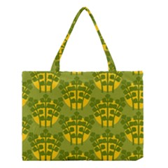 Texture Plant Herbs Green Medium Tote Bag by Mariart