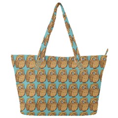 Owl Wallpaper Bird Full Print Shoulder Bag