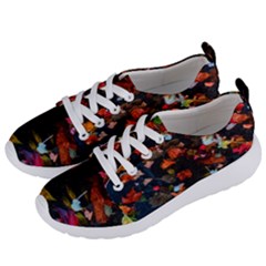 Leaves And Puddle Women s Lightweight Sports Shoes by okhismakingart