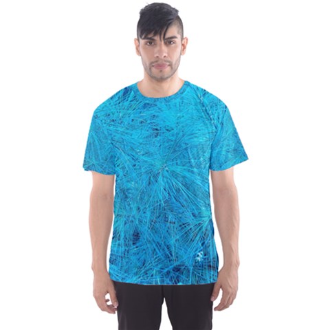 Turquoise Pine Men s Sports Mesh Tee by okhismakingart