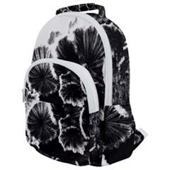 Tree Fungus High Contrast Rounded Multi Pocket Backpack by okhismakingart