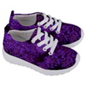 Purple Queen Anne s Lace Landscape Kids  Lightweight Sports Shoes View3
