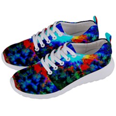 Psychedelic Spaceship Men s Lightweight Sports Shoes by okhismakingart