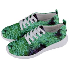 Green Queen Anne s Lace Landscape Men s Lightweight Sports Shoes by okhismakingart