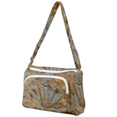 Shell Fossil Front Pocket Crossbody Bag by okhismakingart