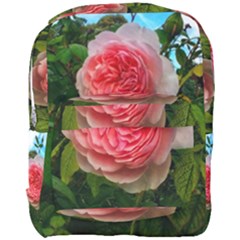 Complex Pink Rose Full Print Backpack by okhismakingart