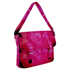 Single Geranium Blossom Buckle Messenger Bag