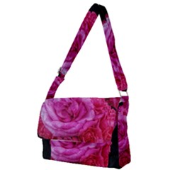 Bunches Of Roses (close Up) Full Print Messenger Bag by okhismakingart