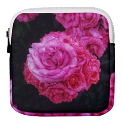 Bunches Of Roses (close Up) Mini Square Pouch by okhismakingart