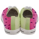 Watermelon Pastel Gradient Pink Watermelon Pastel Gradient Women s Low Top Canvas Sneakers View4